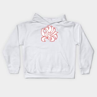 Simplified Kitsune Kids Hoodie